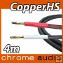 CopperHS Optimised Copper Speaker Cable 4m Pair