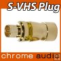 S-Video Plug 24k Gold Plated