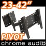23-42" LCD Plasma TV Bracket Pivot BRICK Wall Mount