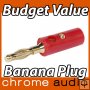 Budget 24k Gold Banana Plug