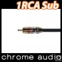 Subwoofer Cable 1 RCA 2m