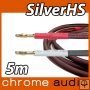 SilverHS Silver Speaker Cable 5m Pair