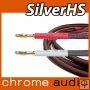 SilverHS Silver Speaker Cable: Custom PAIR