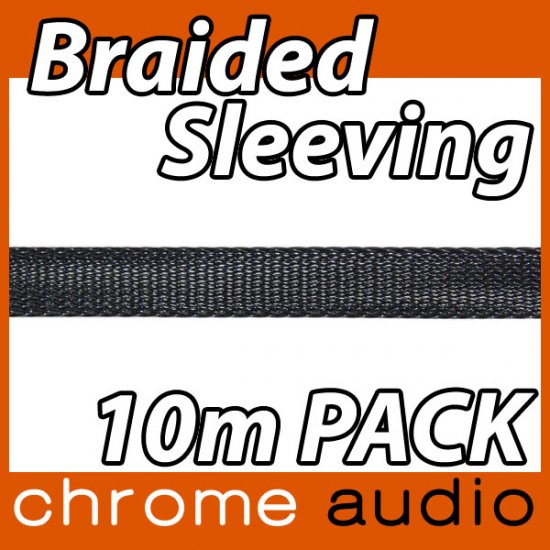 18mm PE Braided Sleeving 10 Meter Pack - Click Image to Close