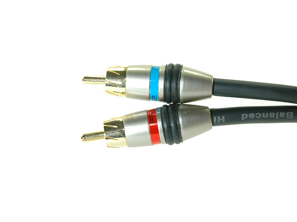 Stereo Audio Cable 2 RCA 2m - Click Image to Close
