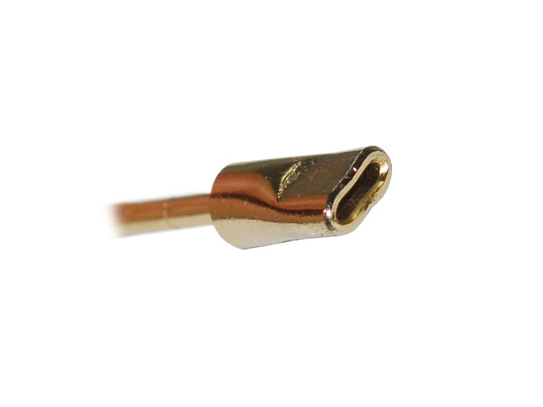 Speaker Pin 24k Gold Plated - Click Image to Close