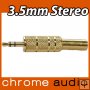 3.5mm Stereo Mini Jack 24k Gold