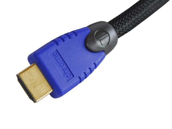 1.0m ChromeAud HDMI Cable v1.4 1080p HDTV Blu Ray PS3 - Click Image to Close